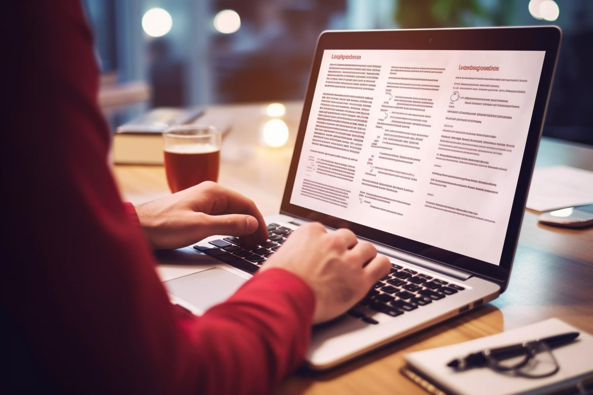 resume format for freshers