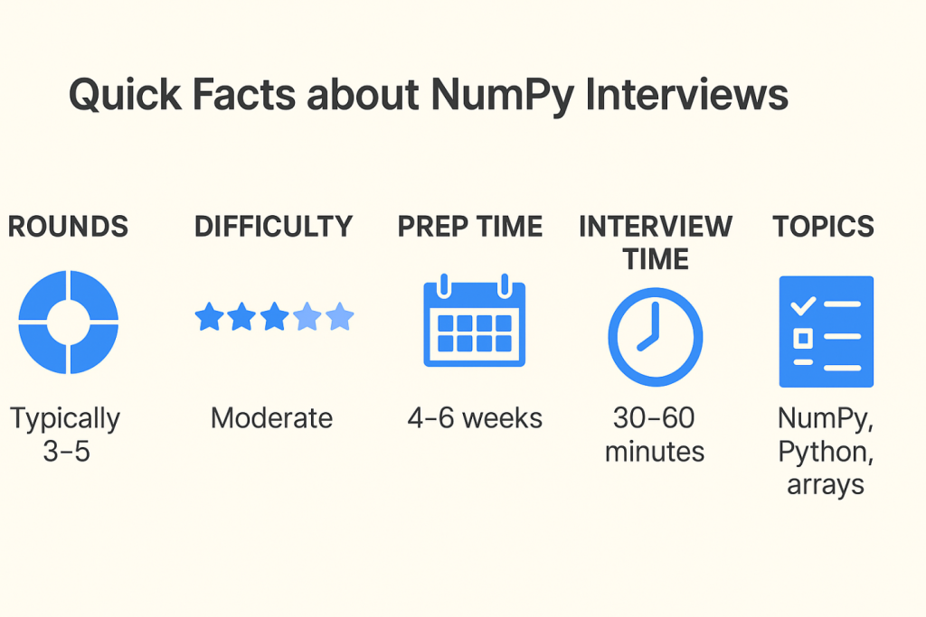 Quick facts about NumPy interviews
