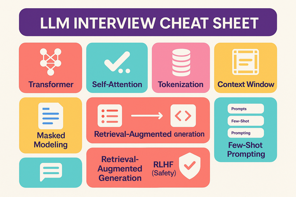 LLM Interview Cheat Sheet
