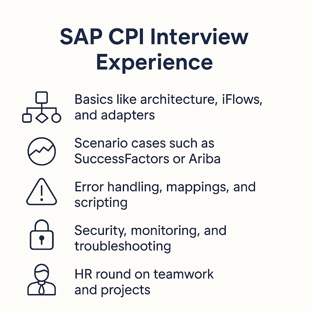 SAP CPI Interview Experience