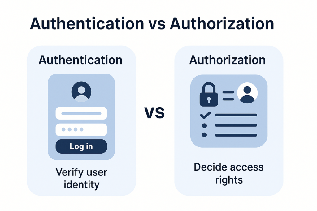 Authentication vs Authorization