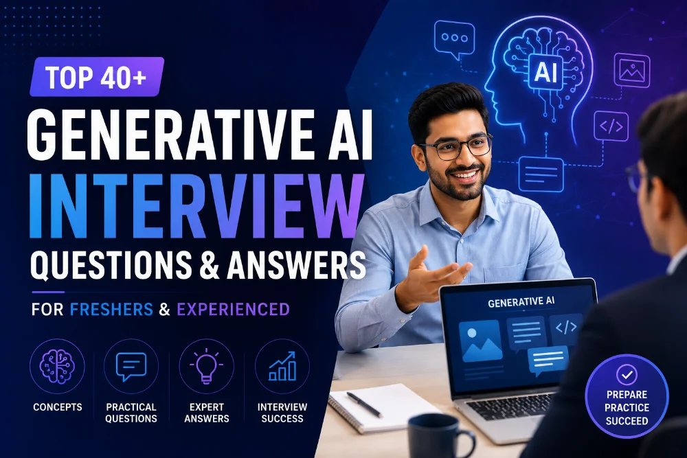Top 40+ Generative AI Interview Questions & Answers