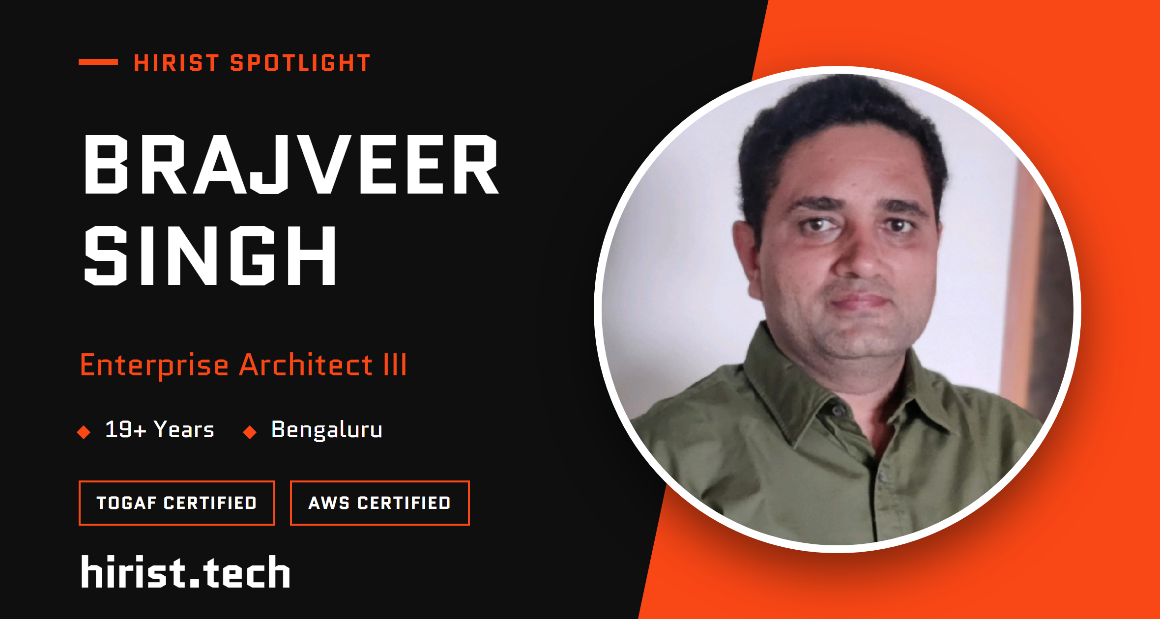 Brajveer Singh Enterprise Architect