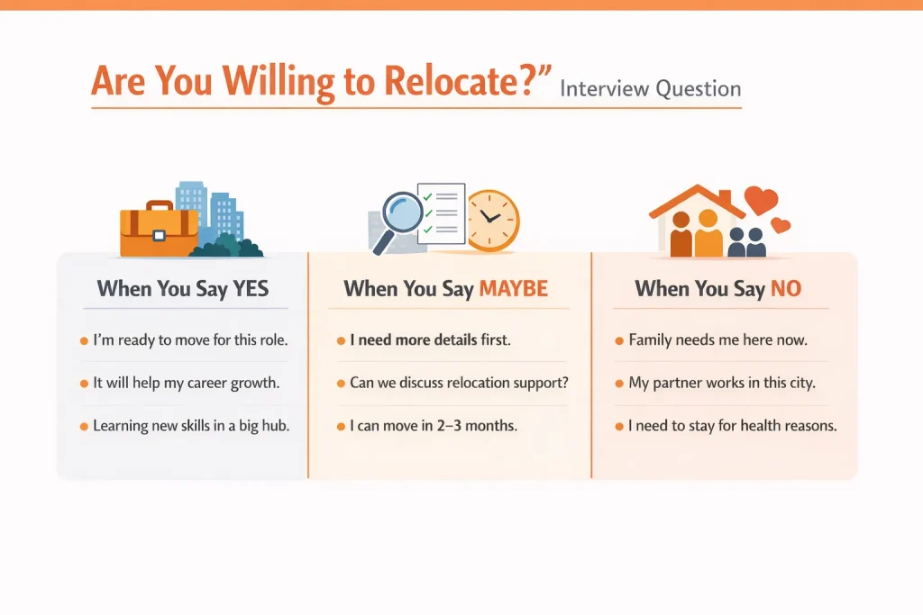 Are you willing to relocate