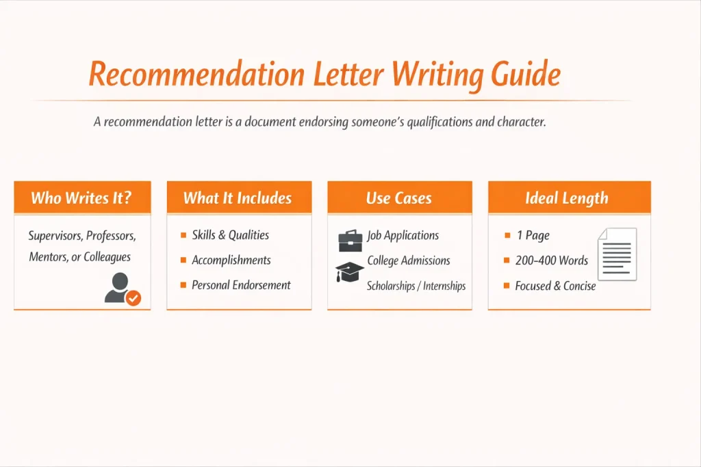 professional letter of recommendation example