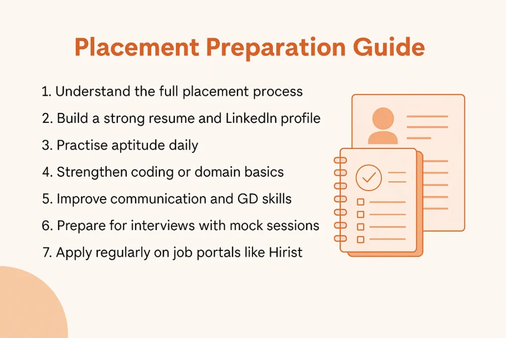 Placement preparation guide