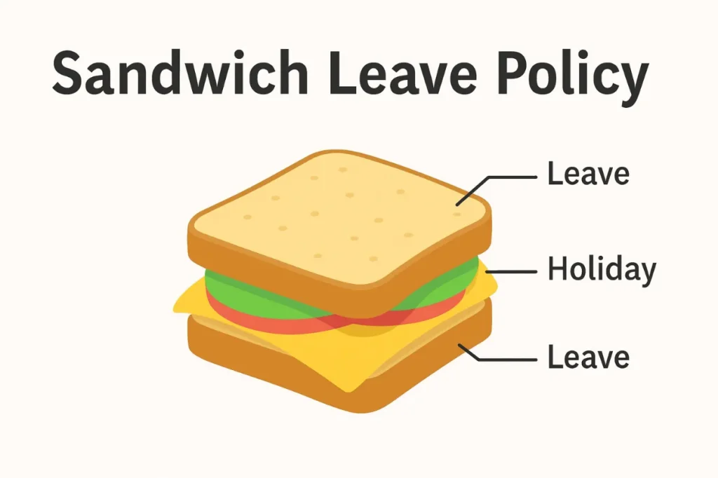 Sandwich leave policy